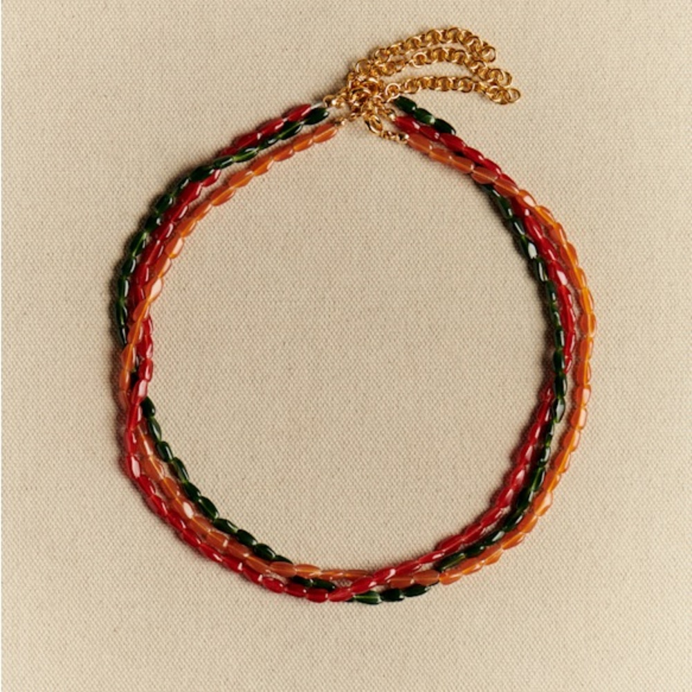 Sezane Clem Necklace Multicolore - Size TU